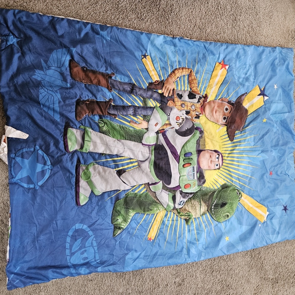 Disney Pixar Toy Story 4 Toddler Bedding Set – Comforter, Flat Sheet &...